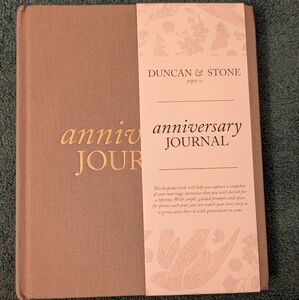 Duncan & Stone Anniversary Journal